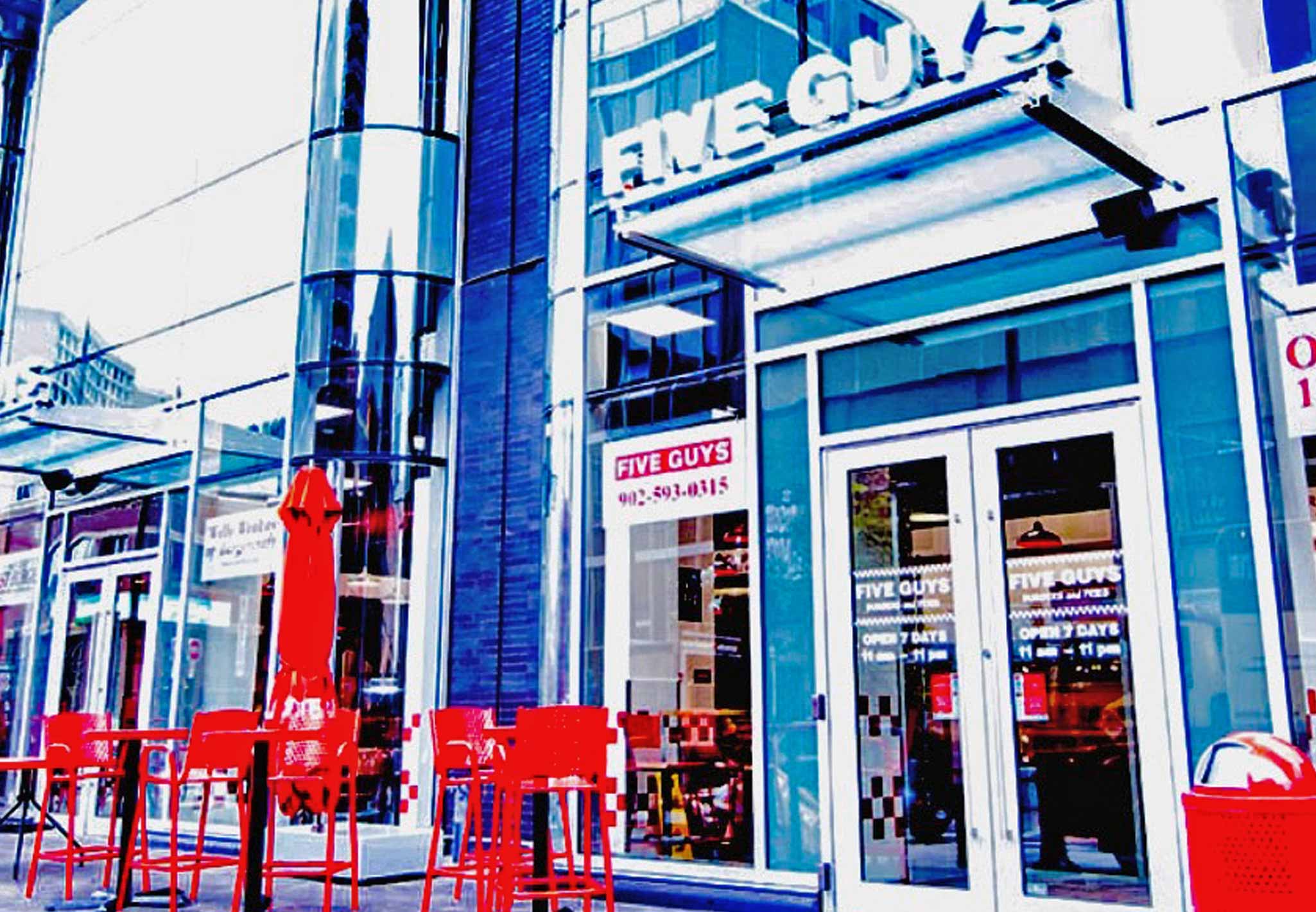 Five Guys new construction